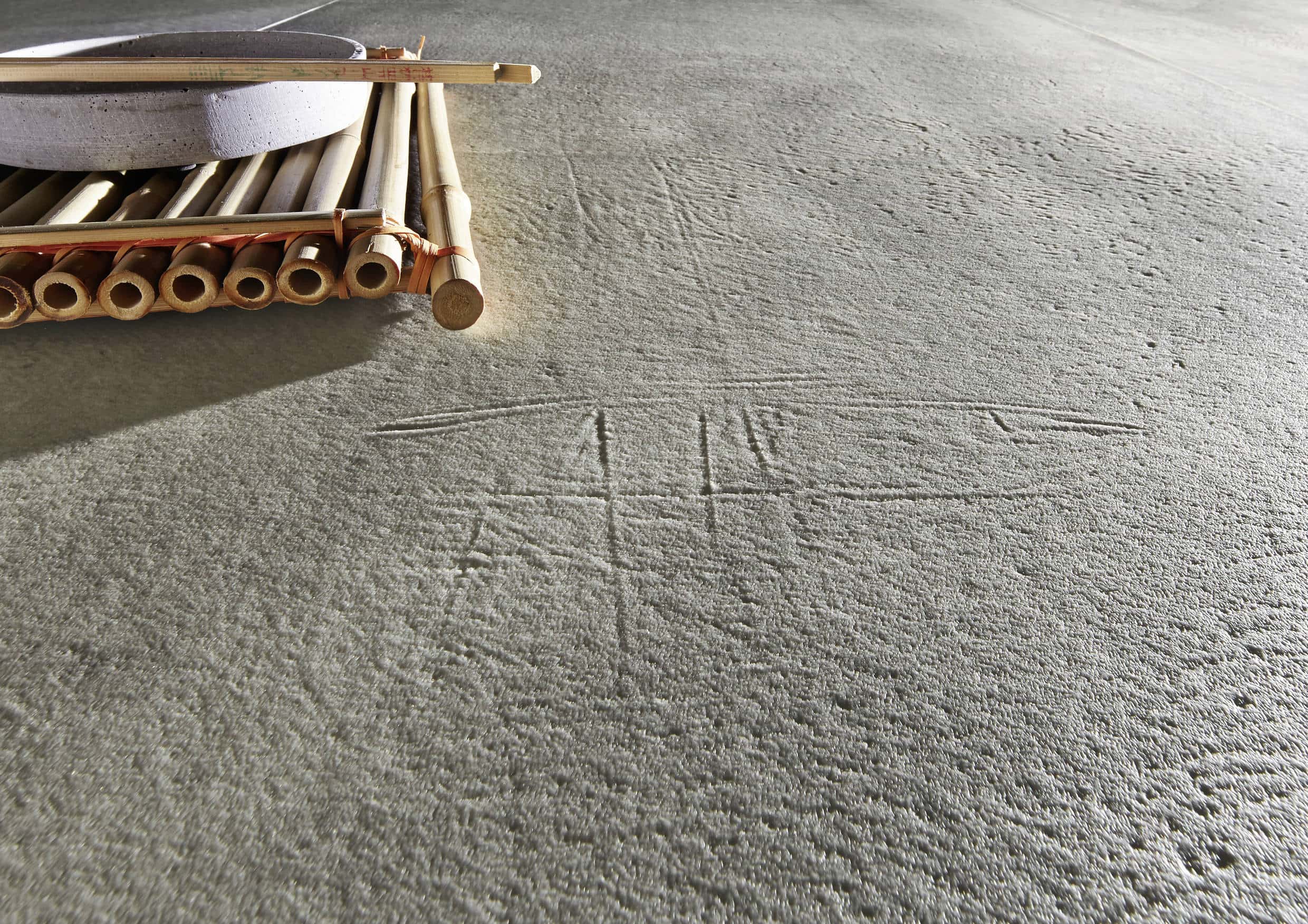 Vinylboden Beton hellgrau